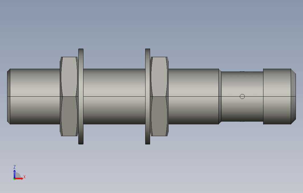 6两线连接传感器M12 x1