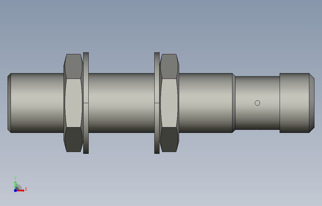 6两线连接传感器M12 x1