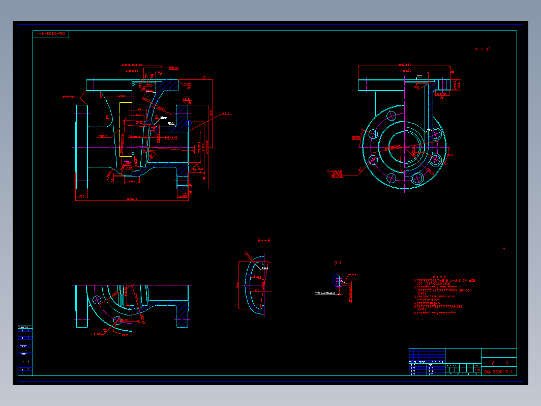 API标准闸阀300LB 3寸口径 Z300301