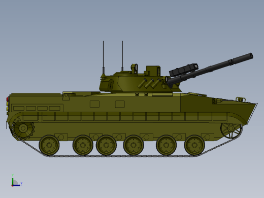 BMP-3步兵战车坦克缩略图