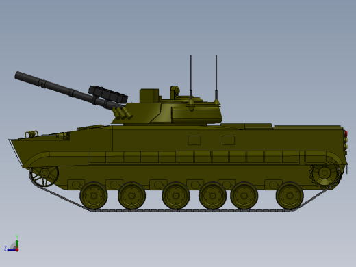 BMP-3步兵战车坦克缩略图