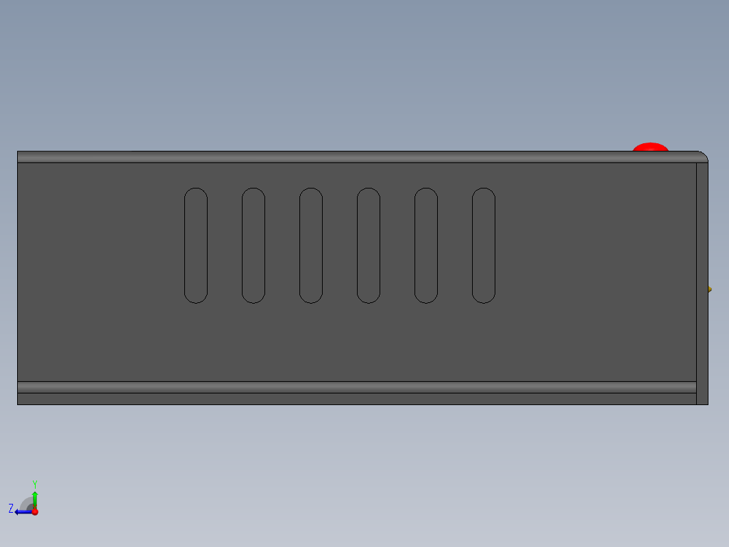 7 个端口的工业 USB 集线器具有坚固的金属外壳