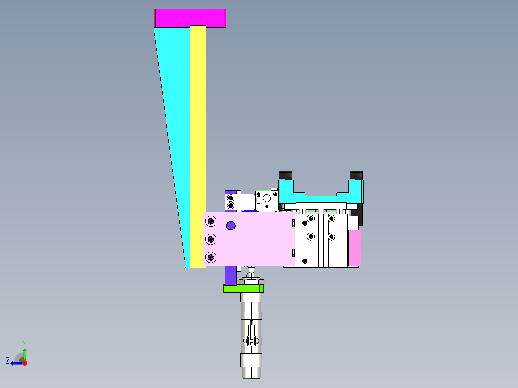 C10_自动夹紧移栽机构