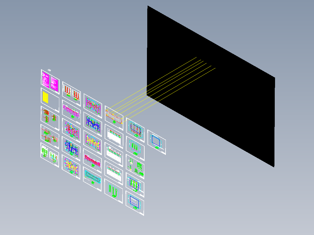 某小区供配电设计+CAD+说明书