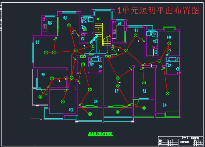 某小区供配电设计+CAD+说明书