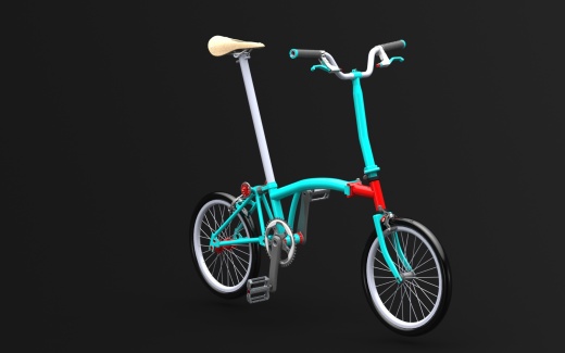 Brompton B75小型折叠自行车