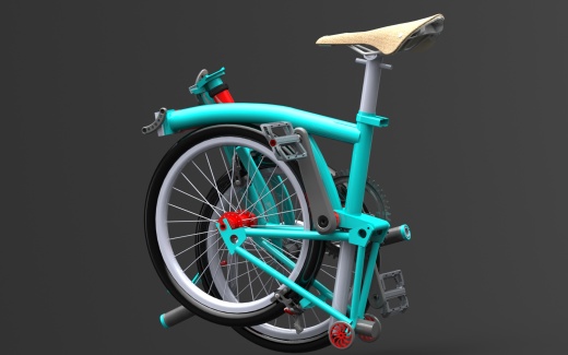 Brompton B75小型折叠自行车缩略图