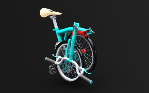 Brompton B75小型折叠自行车缩略图