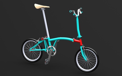 Brompton B75小型折叠自行车缩略图