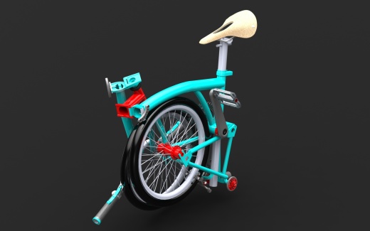 Brompton B75小型折叠自行车缩略图