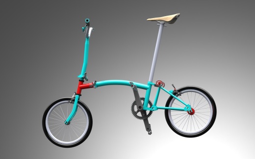 Brompton B75小型折叠自行车缩略图