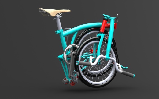 Brompton B75小型折叠自行车缩略图