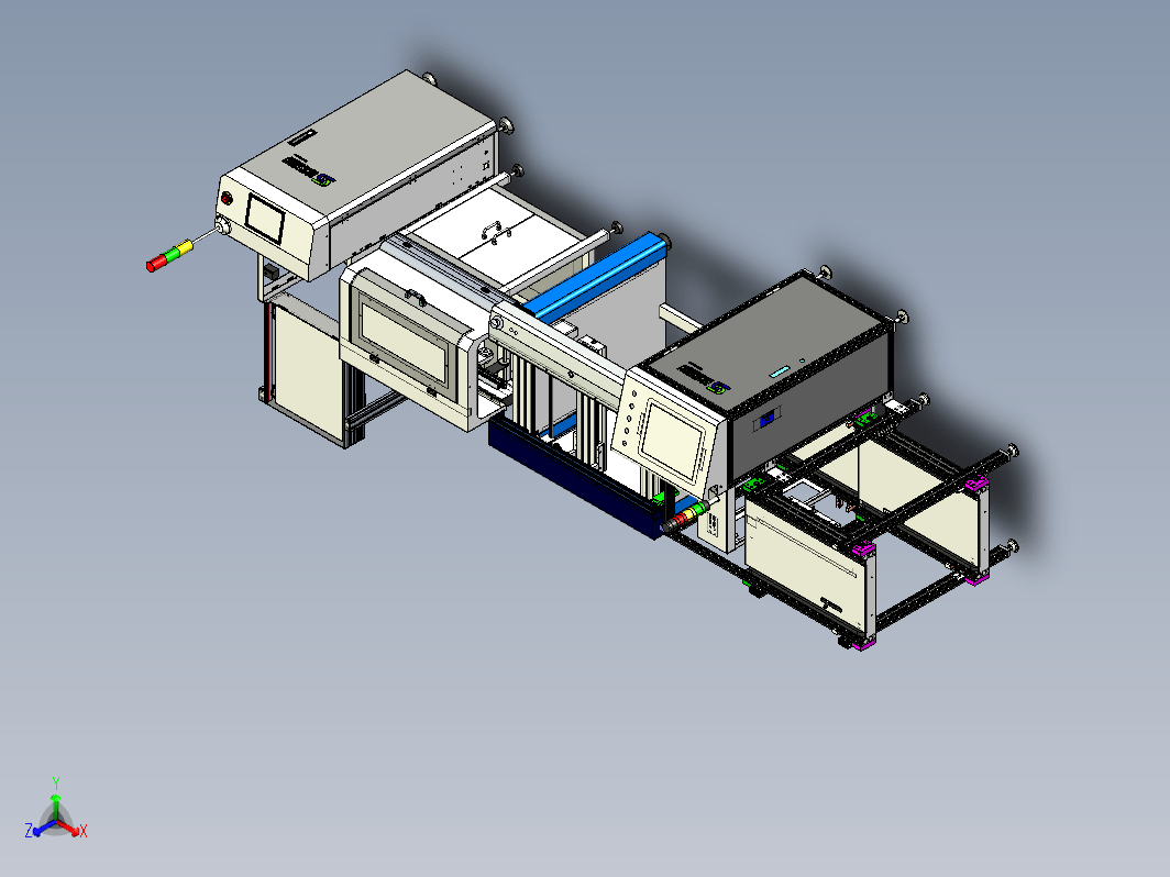 PCB装载机传送带卸载机