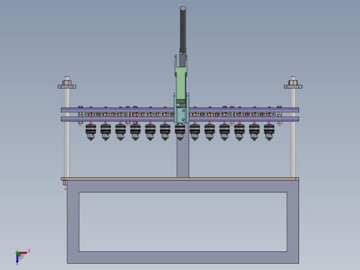 Multi-head drilling多头钻床缩略图