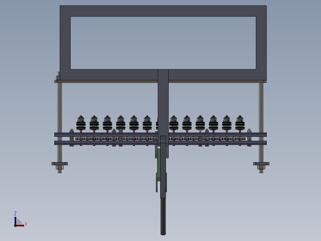 Multi-head drilling多头钻床