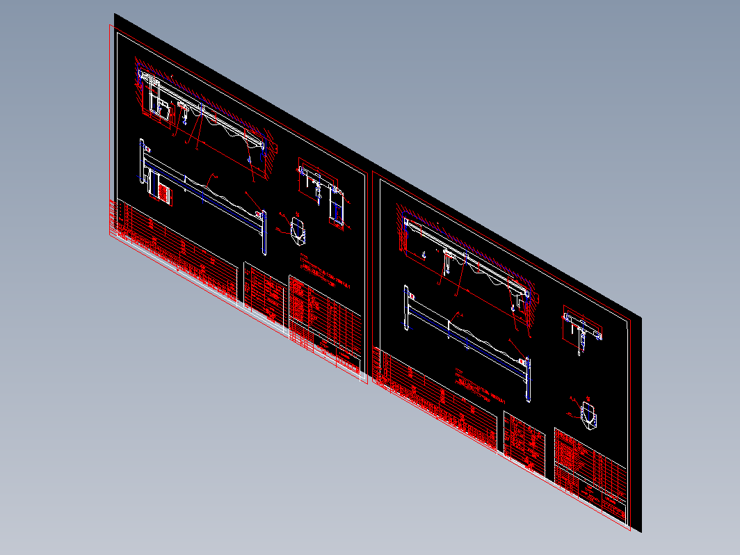 LD10t-7.5m-22.5m空地起重机总图