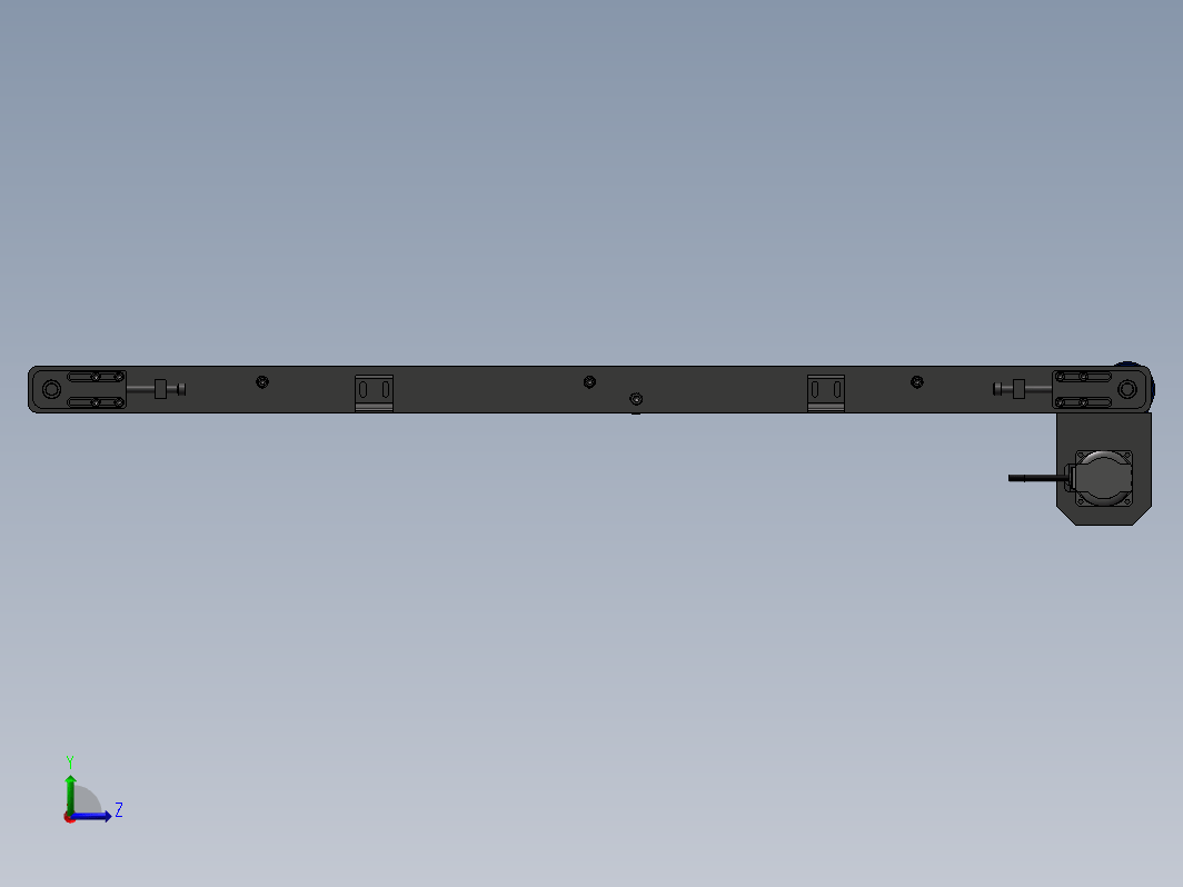 1米X0.1米皮带输送机构