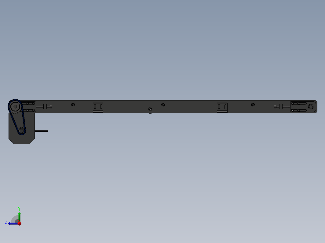 1米X0.1米皮带输送机构