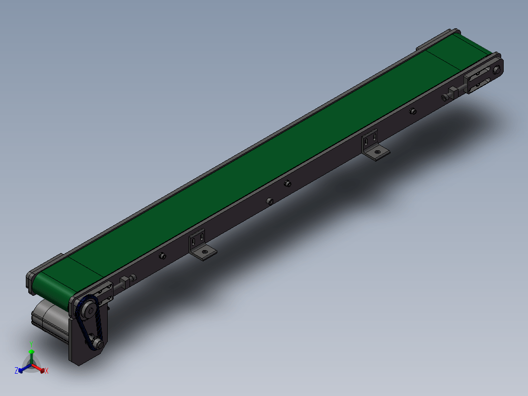 1米X0.1米皮带输送机构