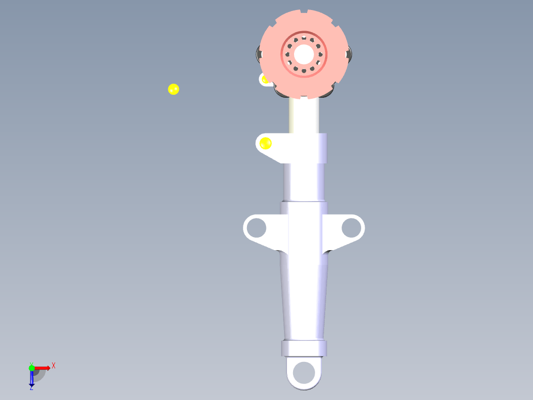 飞机起落架  aircraft-landing-gear-1 CATIA