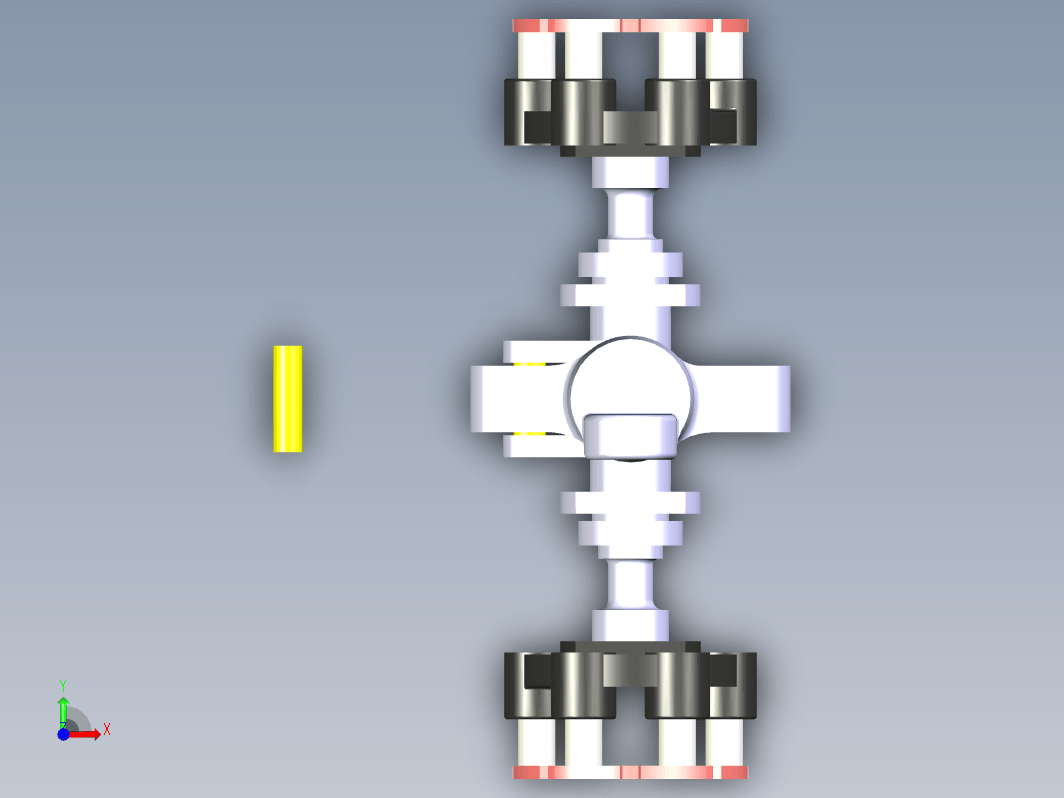 飞机起落架  aircraft-landing-gear-1 CATIA