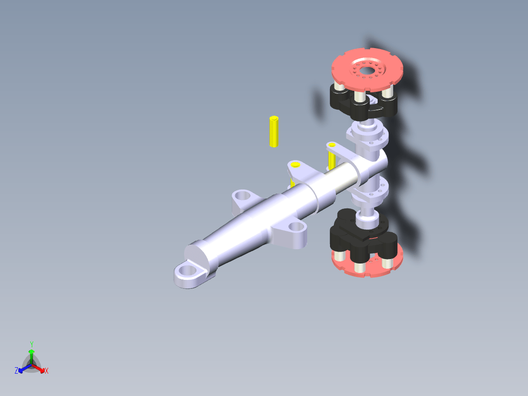 飞机起落架  aircraft-landing-gear-1 CATIA