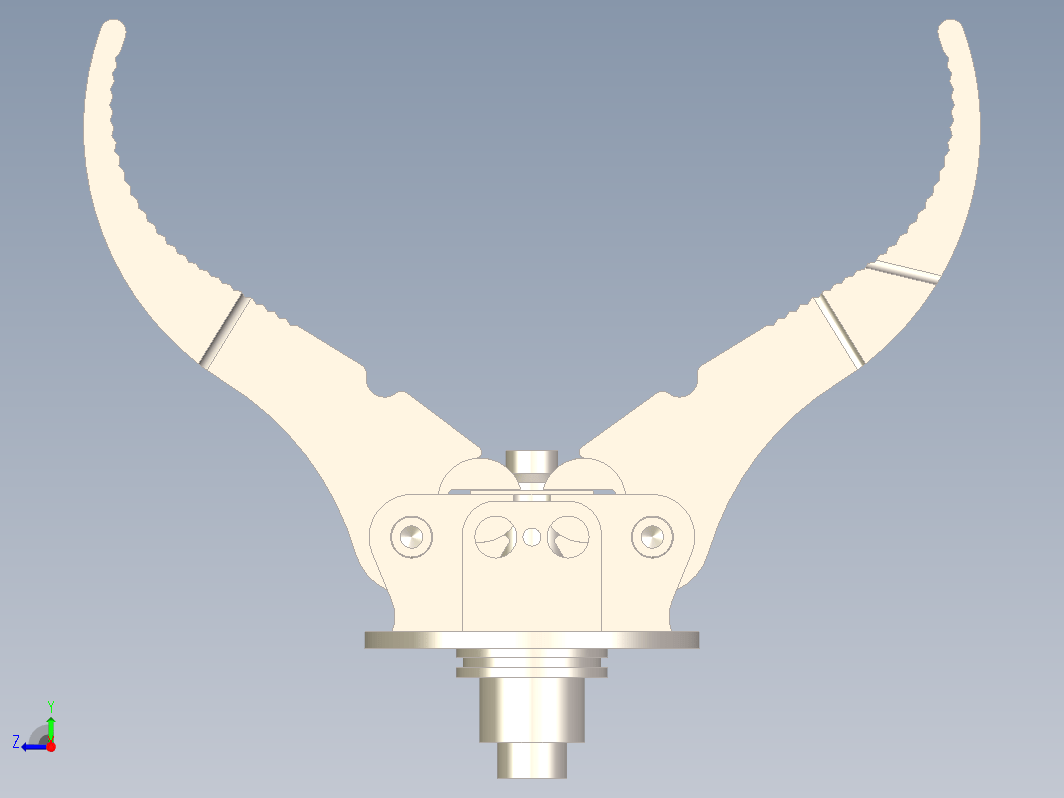 潜水器机械爪结构 Garra para ROV