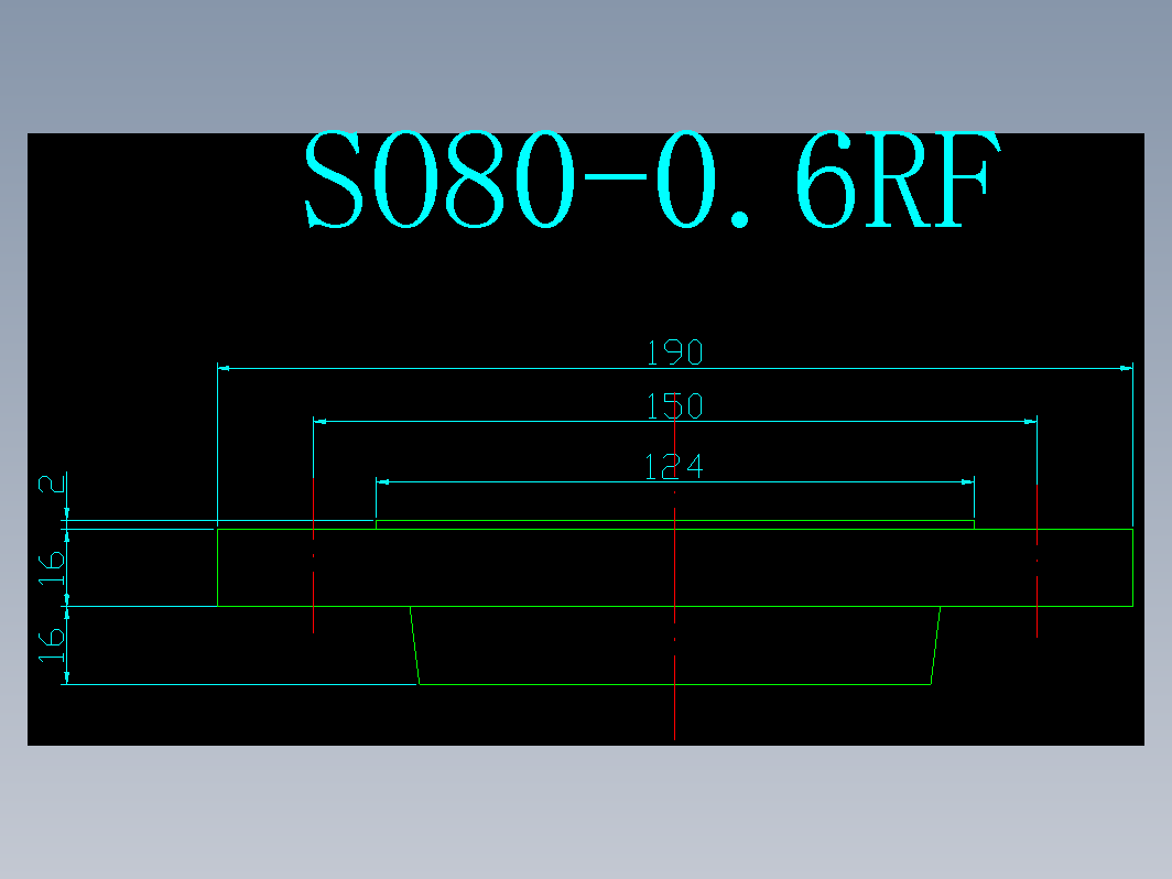 HG20592法兰SO80-0.6RF
