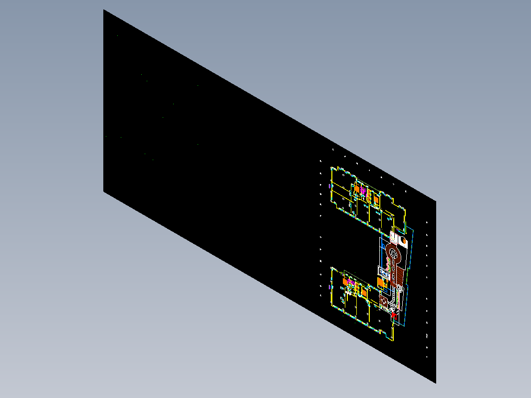 屋顶花园图纸cad