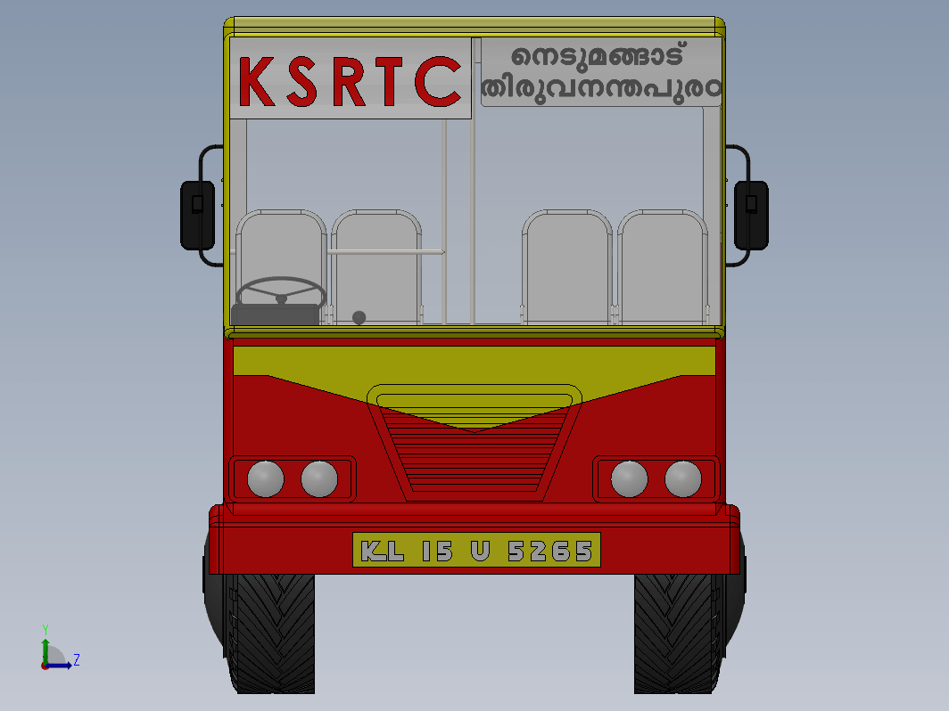 KSRTC巴士