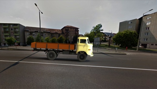 简易IFA W50越野卡车模型