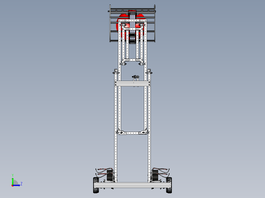 2019 611 Saxons机器人车