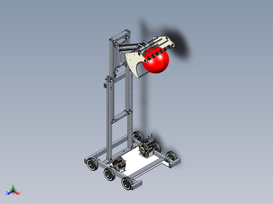 2019 611 Saxons机器人车