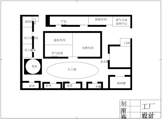 年产6万吨的味精厂设计CAD+说明缩略图