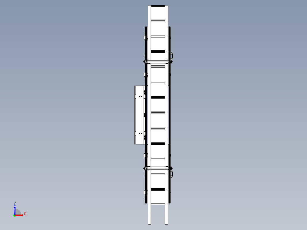 可翻转盖输送机 Conveyor Transparent Flippable Cover