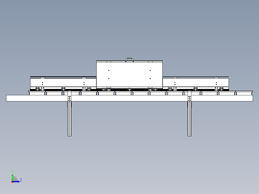 可翻转盖输送机 Conveyor Transparent Flippable Cover