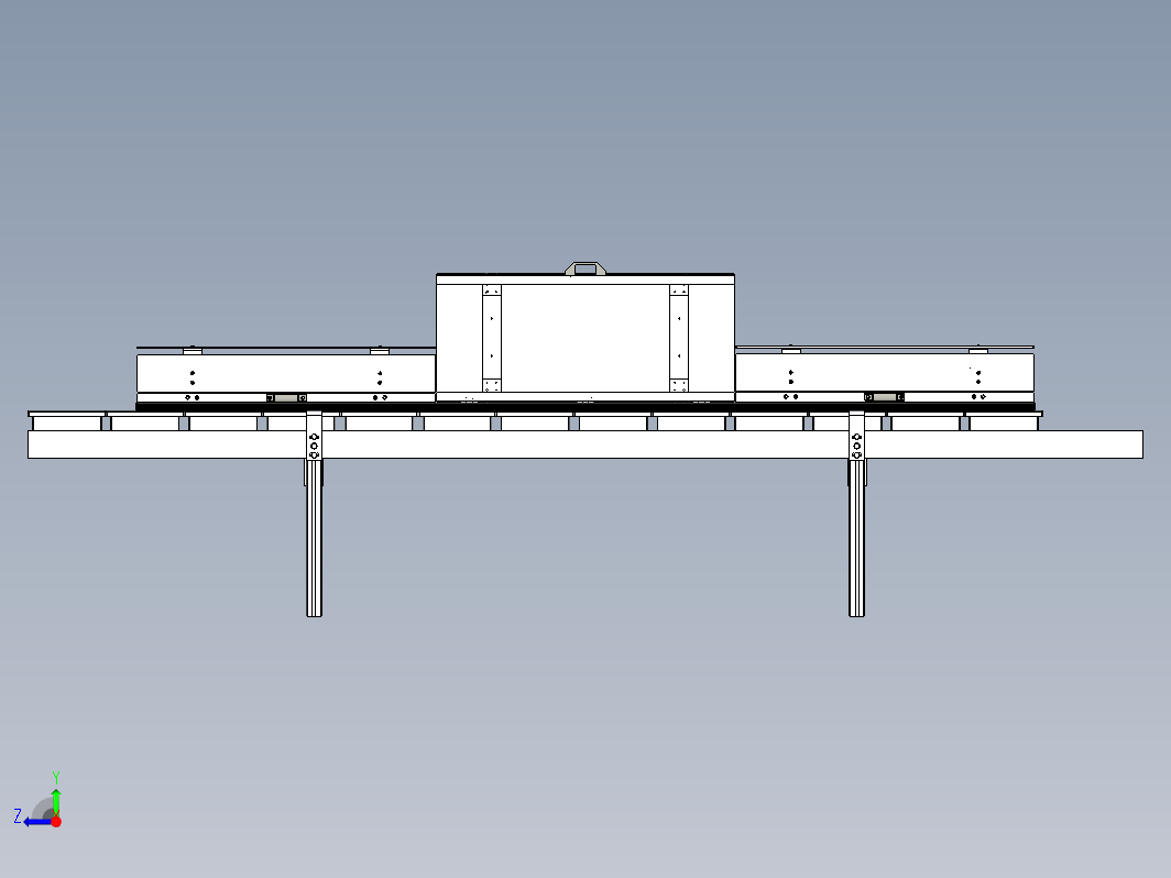 可翻转盖输送机 Conveyor Transparent Flippable Cover