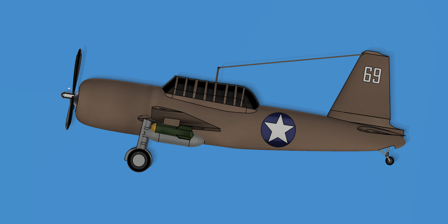 Vultee A-31 Vengeance俯冲轰炸机