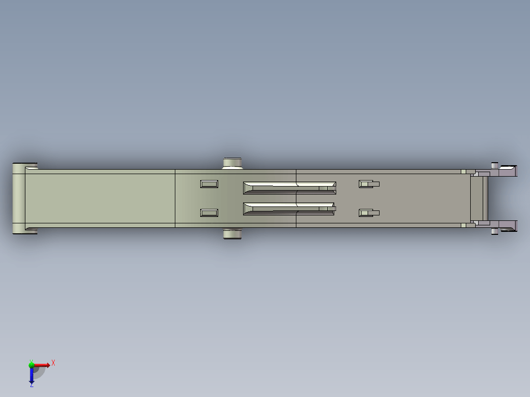 挖掘机动臂焊接工艺分析设计三维SW2012带参+CAD+说明书