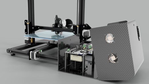 改良版CR-10S 3D打印机缩略图