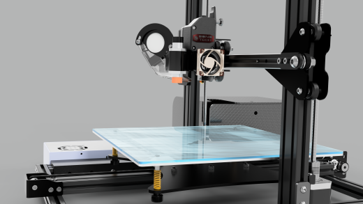 改良版CR-10S 3D打印机缩略图