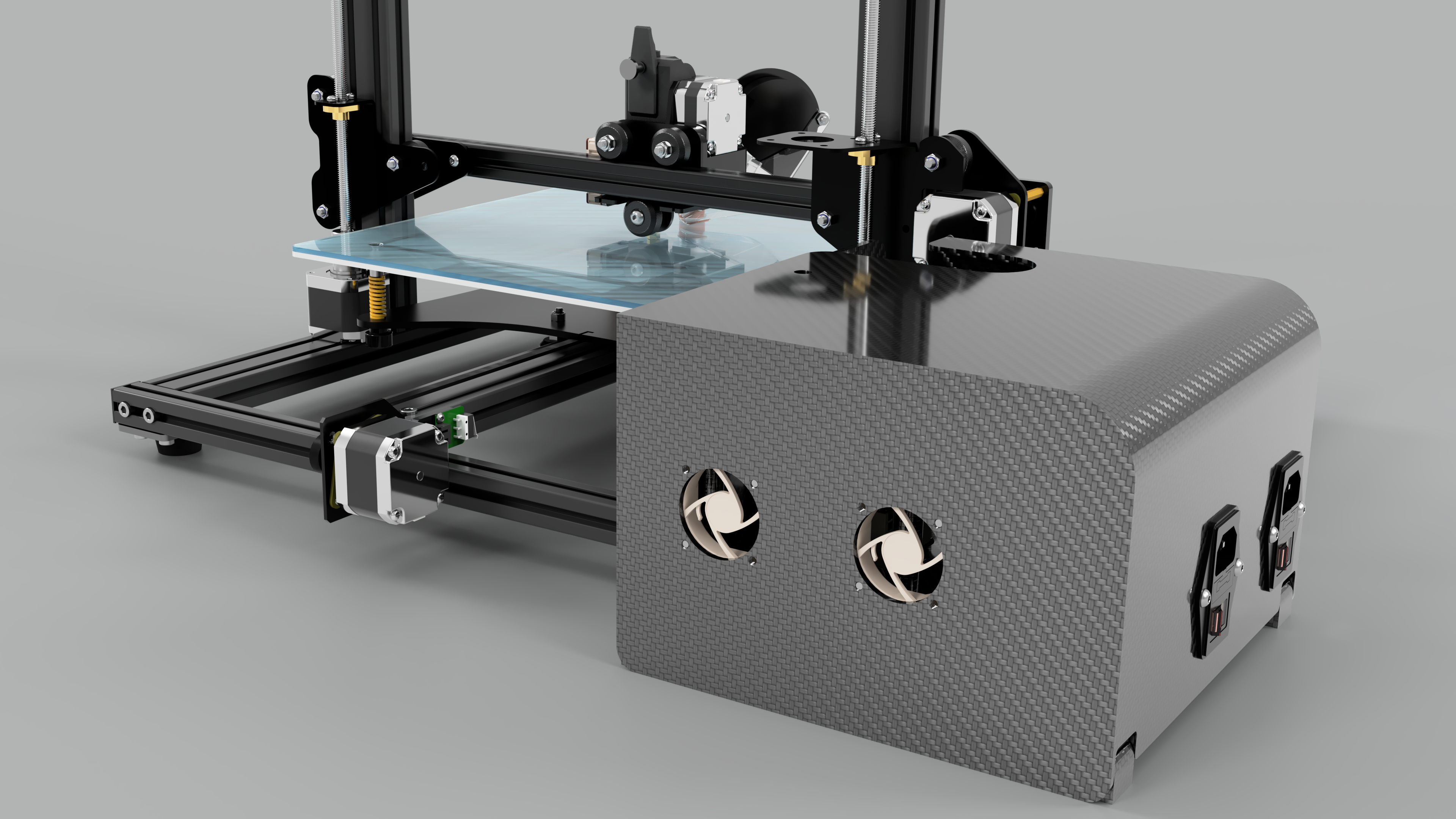 改良版CR-10S 3D打印机