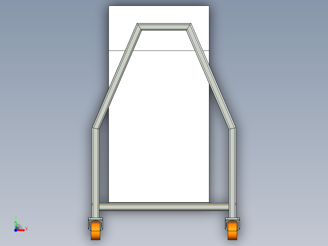 glass-trolley玻璃手推车