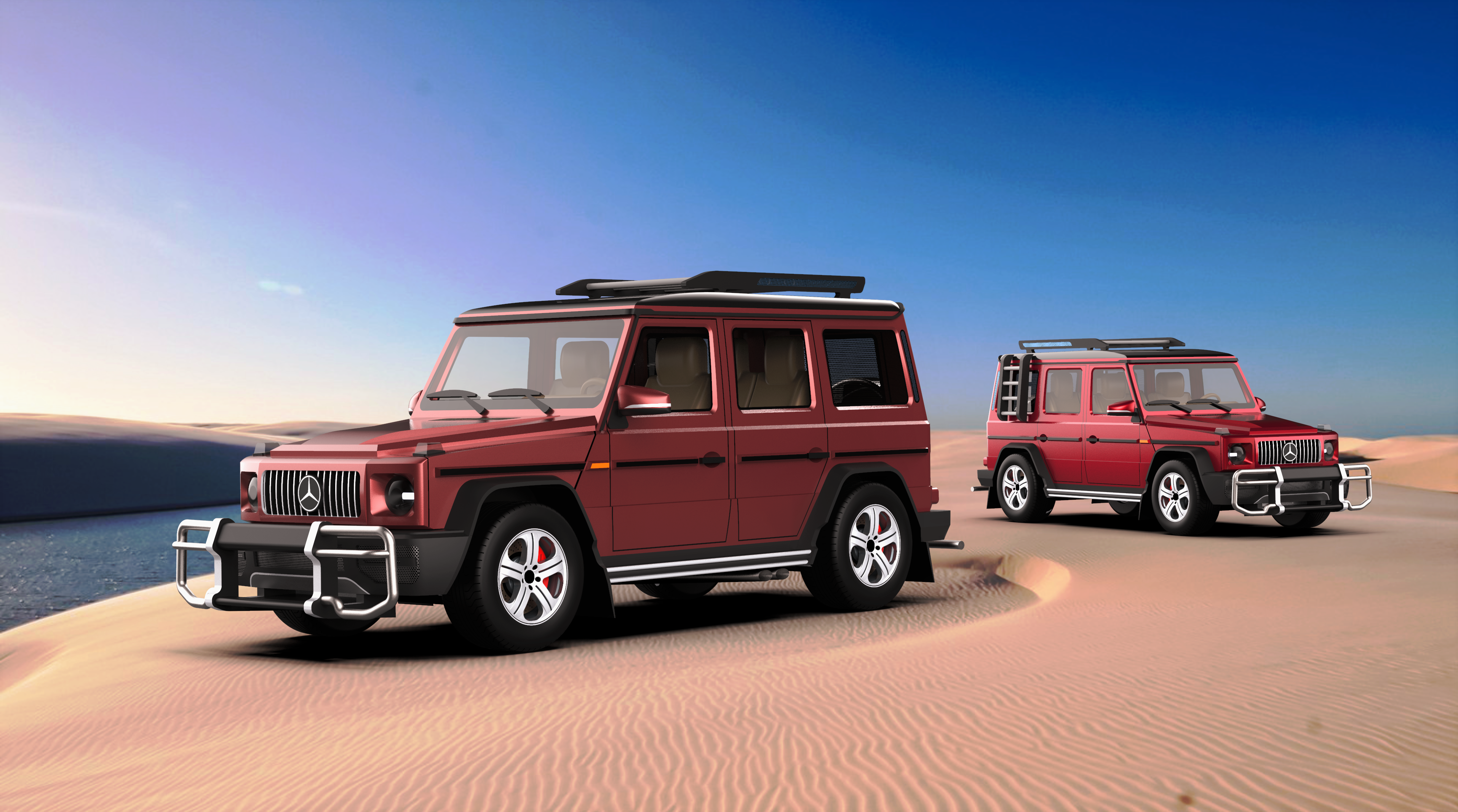 Merceds Benz G class越野车