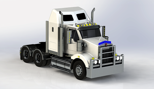 美国肯沃斯(Kenworth)卡车头 
