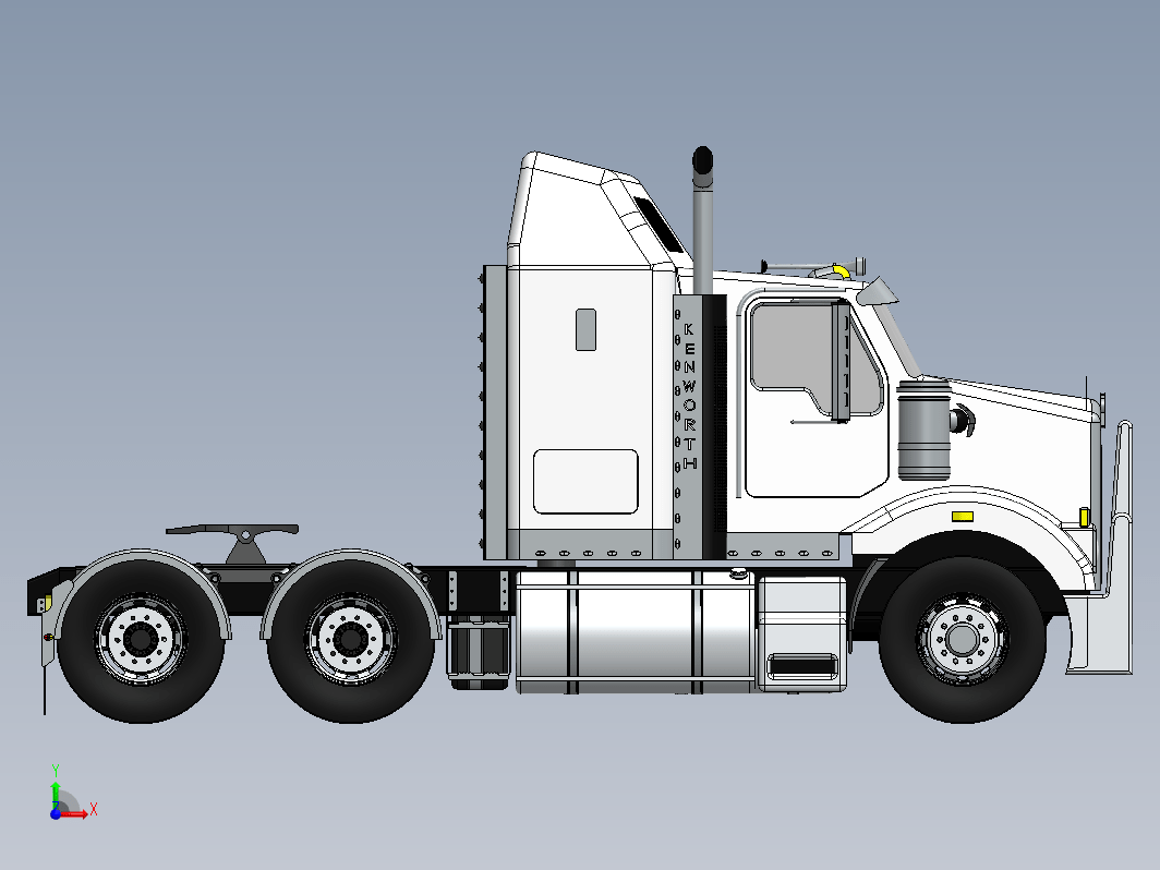 美国肯沃斯(Kenworth)卡车头 