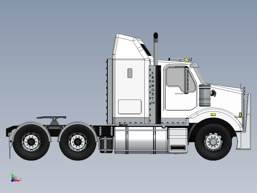 美国肯沃斯(Kenworth)卡车头 缩略图