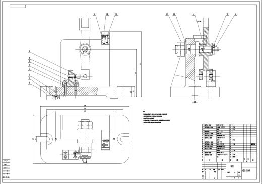 杠杆（一） 铣18尺寸两面夹具设计+CAD+说明书缩略图