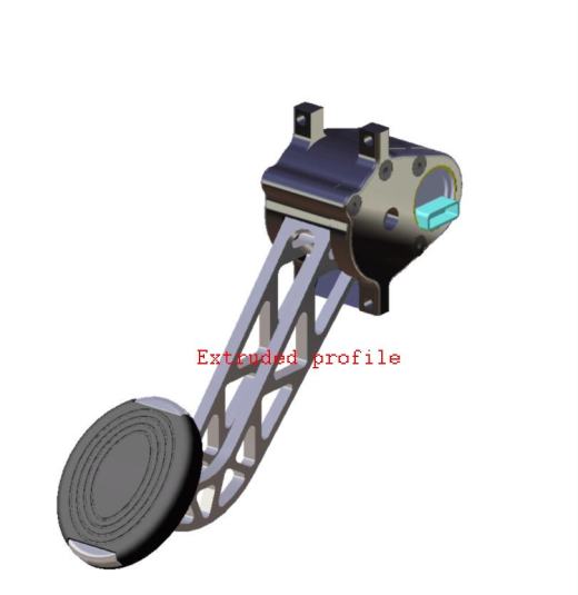 Pedal komplett HRV油门踏板结构缩略图