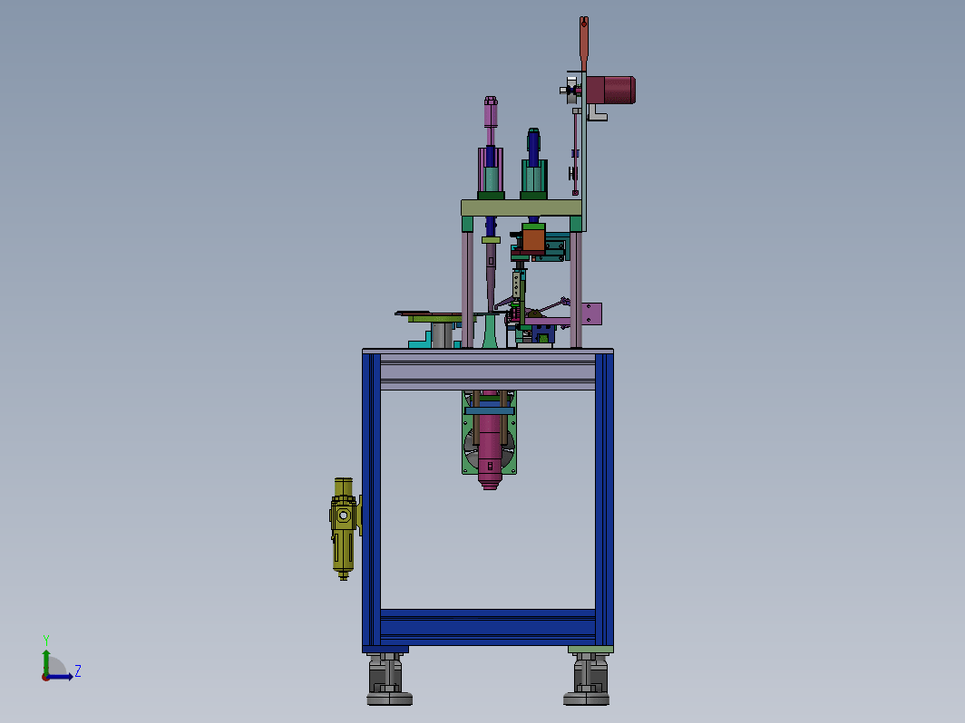 N95半自动耳带机旋转焊接机3D原档+工程图+BOM